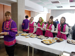 Сегодня в в нашем колледже прошли Масленичные гулянья!